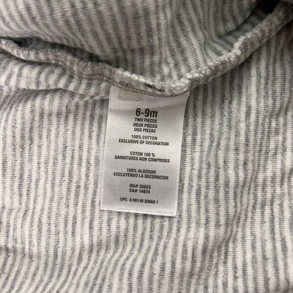 Carters Midweight Striped Sleep Sack Cotton Wearable Blanket 6-9M - Picture 8 of 8